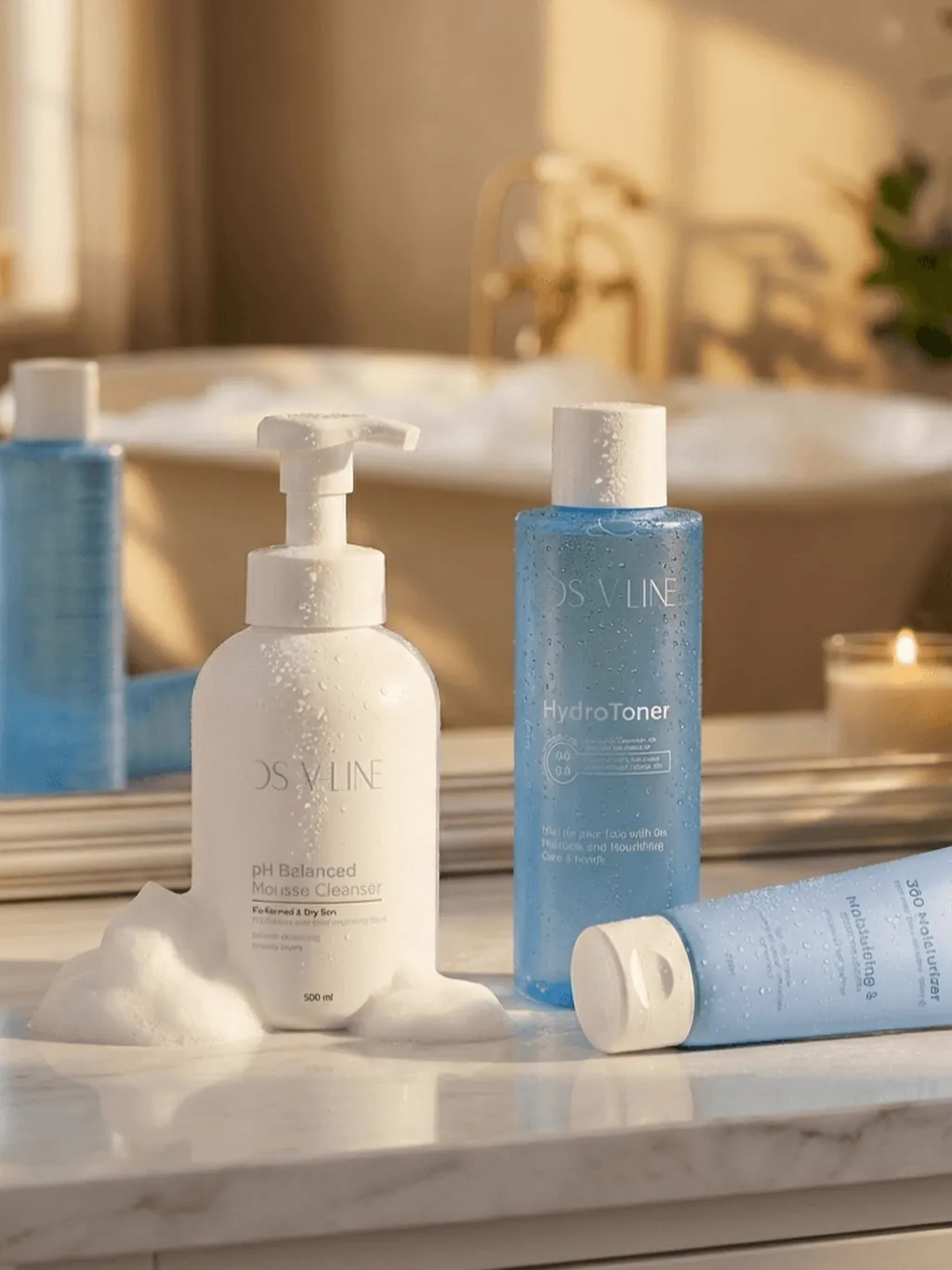 Bathroom lifestyle product shot